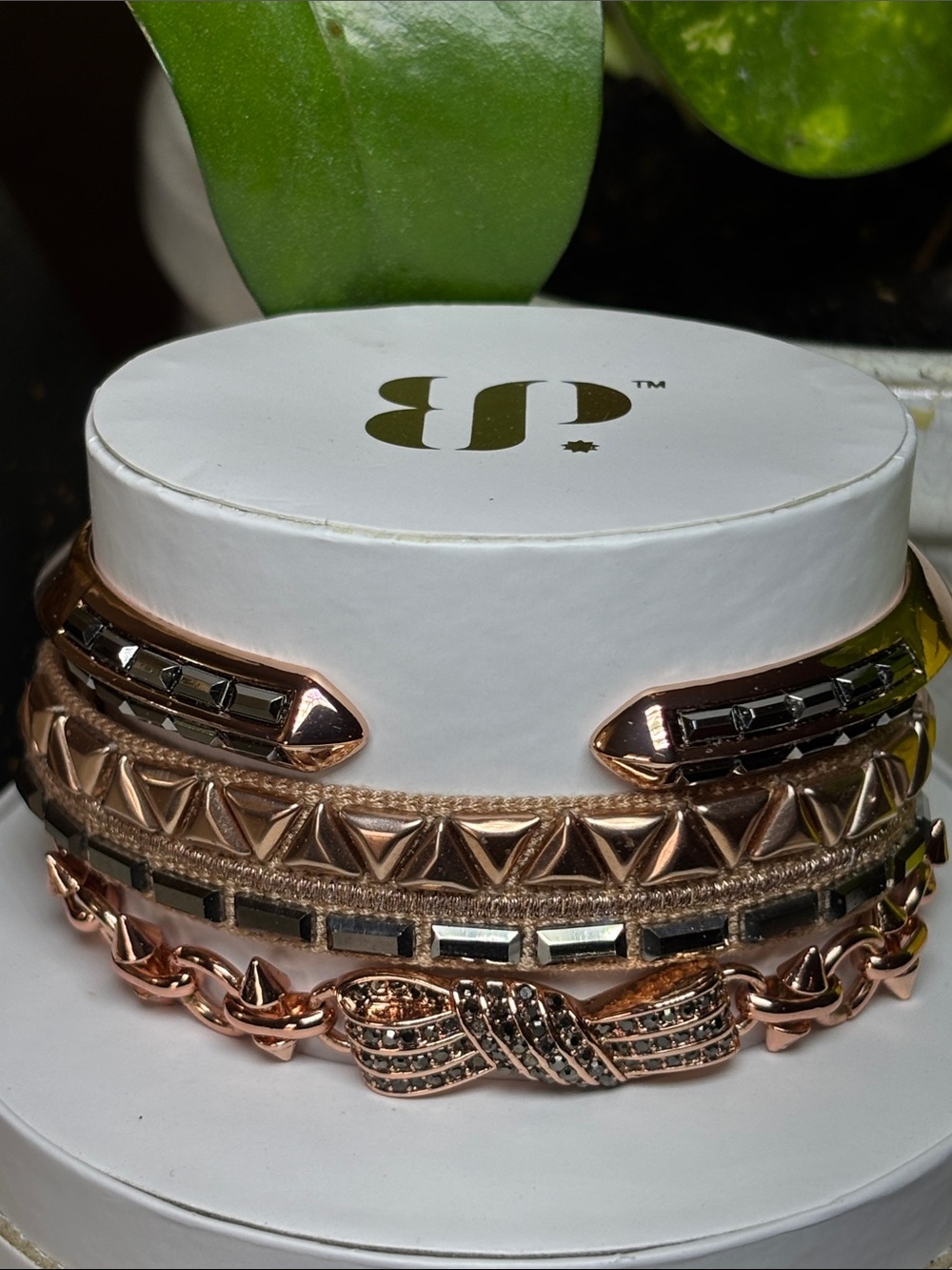 BP. Rose Gold Multi-Row Bracelet Set - Rose Gold